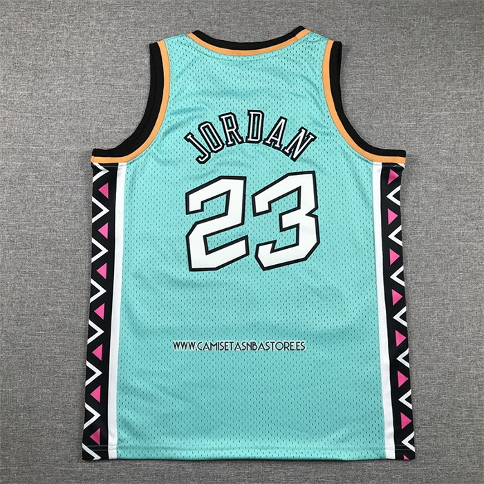 Michael Jordan NO 23 Camiseta Nino All Star 1996 Verde